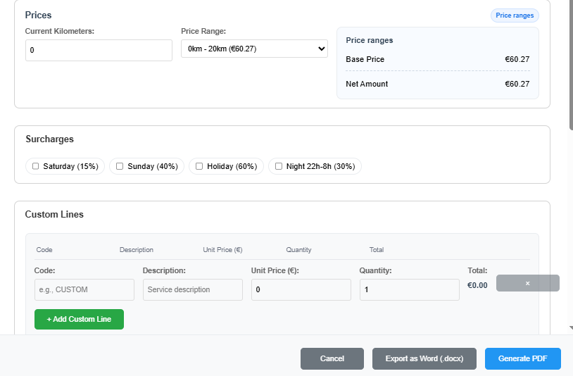 Automatisierte Rechnungserstellung