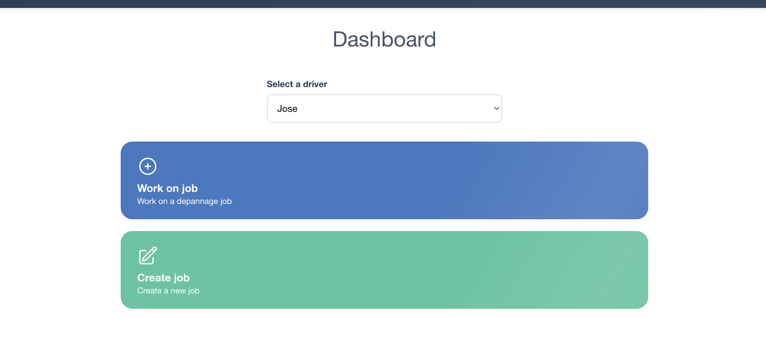 Mobile Fahrer-App für effiziente Auftragsabwicklung